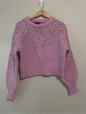 ⚠️ No Boundaries | Knit Pink Sweater
